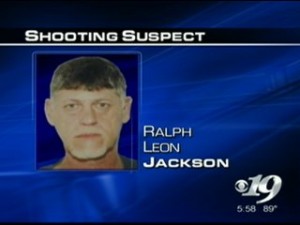 Image courtesy of CBS-19 Charlottesville : Ralph Leon Jackson, 56, remains in custody charged with two shootings on the Blue Ridge Parkway this past Monday evening. 