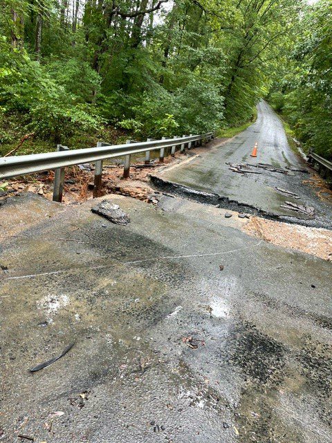 Widespread Flooding – Tree & Road Damage From Debby