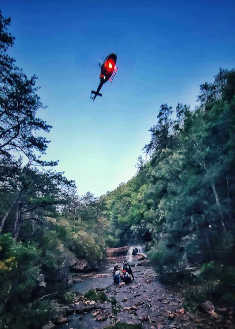 Augusta : VSP Med-Flight-1 Rescues Hiker In St. Mary’s Wilderness Area