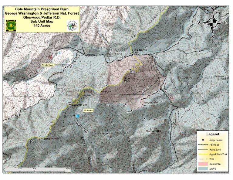 Prescribed Burn Alert : US Forest Service : George Washington & Jefferson National Forest