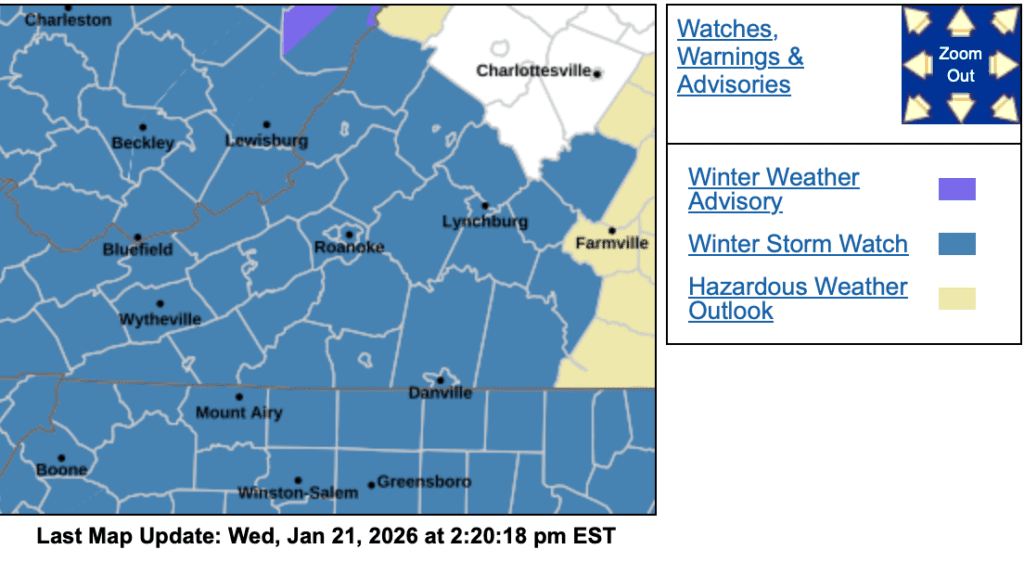 Significant Winter Storm Shaping Up For Weekend : Watches Starting To ...