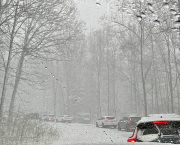 Roads Shutdown At Wintergreen Due To Accidents and Conditions – Reopened But Still A Tough Go