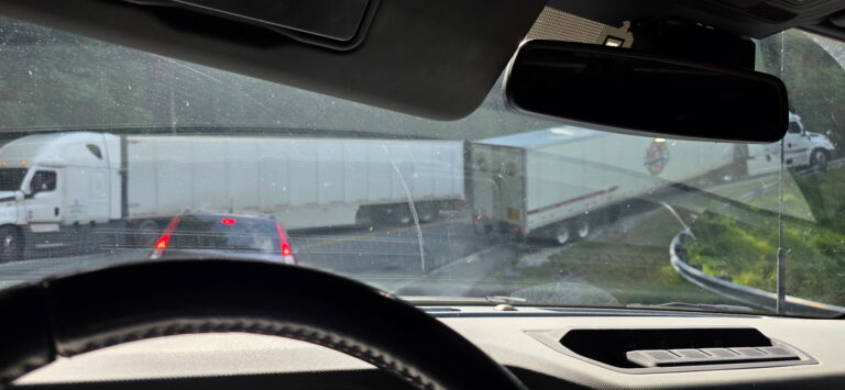 Nelson : Another Semi Blocks Traffic Thursday Afternoon Near Brents Gap